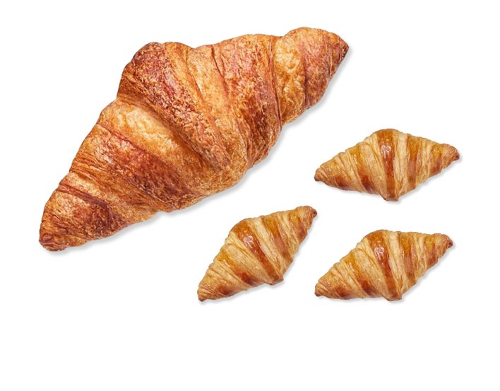 Vegaaninen Croissant ja Minicroissant