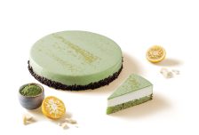 Matcha-yuzu moussekakku