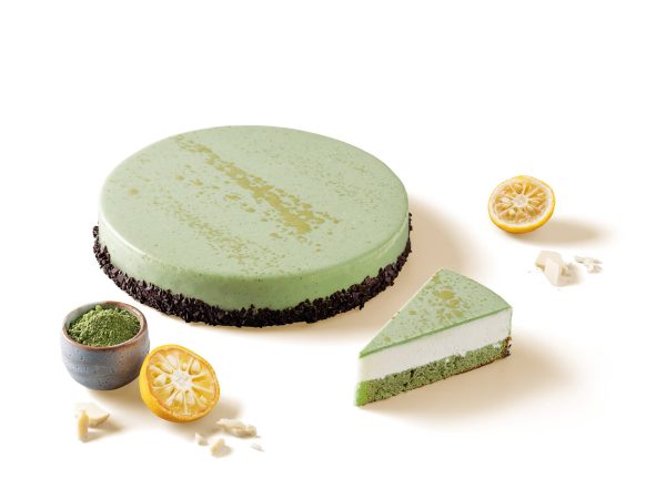 Matcha-yuzu moussekakku