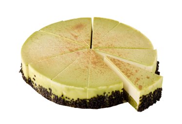 Matcha-yuzu moussekakku